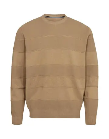 Thomas Regency Ref fit o-neck lysbrun