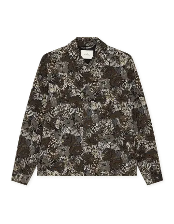 Les Deux Rose Jacquard Overshirt 