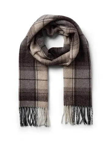 SALT WOOL SCARF Brun