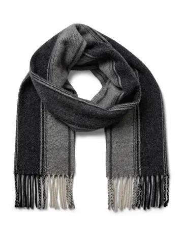 Garant Signatur wool scarf Mørkgrå