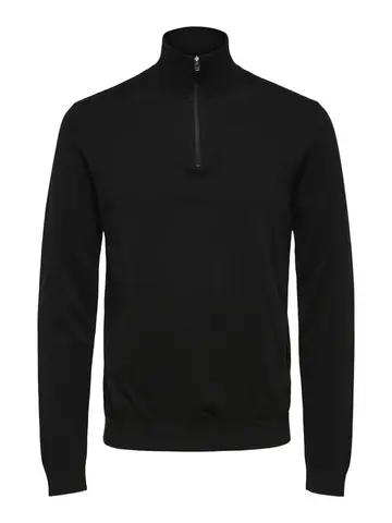 SELECTED SLHBERG HALF ZIP CARDIGAN B NO 