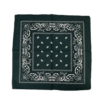 Bandana i skovgrøn farve 