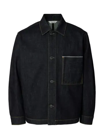 SELECTED SLMREGULAR JOE SELVEDGE 804 DB JACK Blå