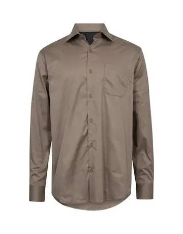 Black Blue Shirt l/s regular fit 