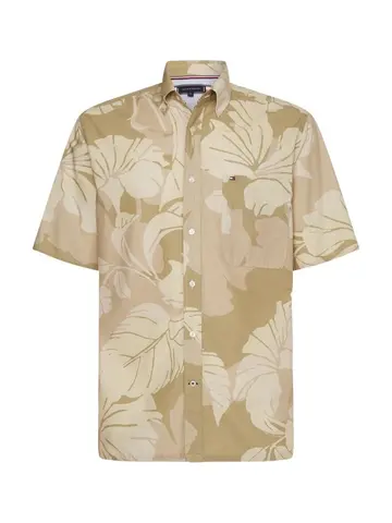 Tommy Hilfiger CASUAL FLORAL CAMO PRT SHIRT S/S 