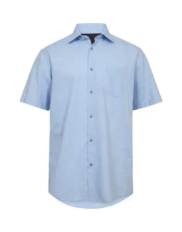 Black Blue Shirt s/s regular fit 