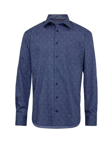 Garant Casual Mens shirt l/s regular fit Navy