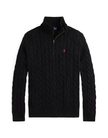 Ralph Lauren LSDRIVERHZPP-LONG SLEEVE-PULLOVER 