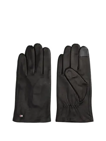 Tommy Hilfiger ESSENTIAL FLAG LEATHER GLOVES 