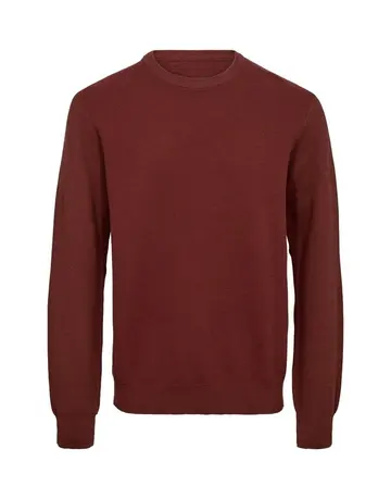 Thomas Regency O-neck knit regular fit Rød