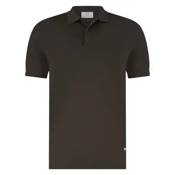 Born With Appetite WOLF KNITTED POLO SS 