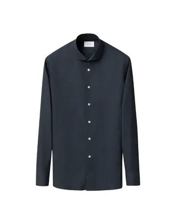 ETON Micro Check Signature Flannel Shirt 