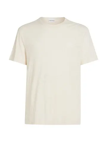 Calvin Klein COTTON LINEN T-SHIRT 