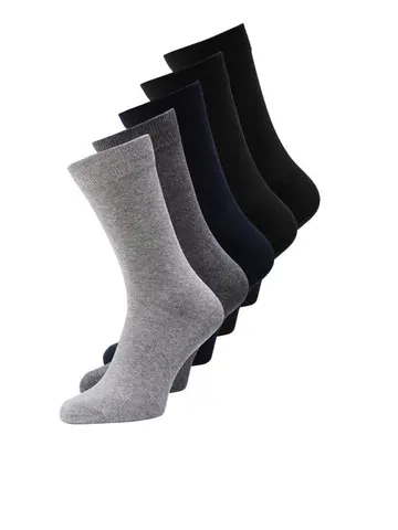 Jack & Jones JACJENS SOCK 5 PACK NOOS Grå