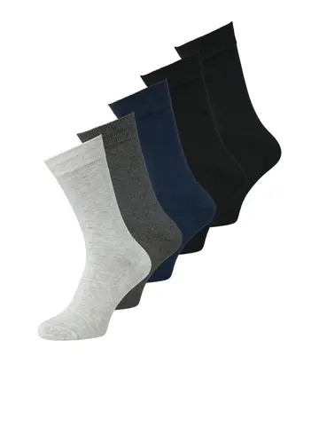 Jack & Jones JACBASIC BAMBOO SOCK 5 PACK NOOS Sort