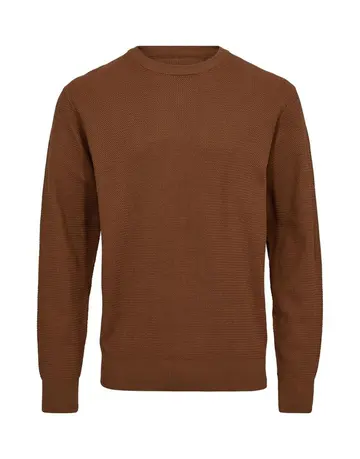 Thomas Regency O-neck regular fit Brun