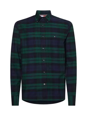 Tommy Hilfiger OXFORD BLACKWATCH RF SHIRT 