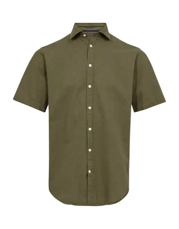 Garant Business shirt s/s modern fit Grøn