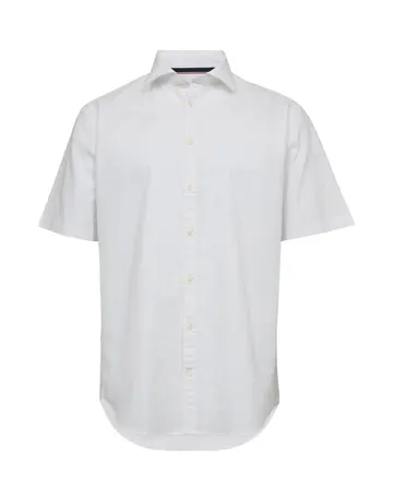 Garant Business shirt s/s modern fit Hvid