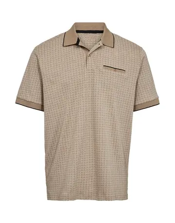 Black Blue Mens polo regular fit 