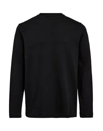 SALT MENS T-SHIRT L/S Sort