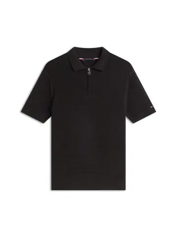Tommy Hilfiger SEASONAL STRUCTURE SS ZIP POLO 