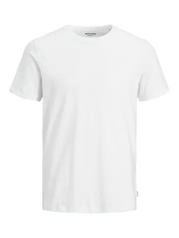 Jack & Jones JJEORGANIC BASIC TEE SS O-NECK Hvid