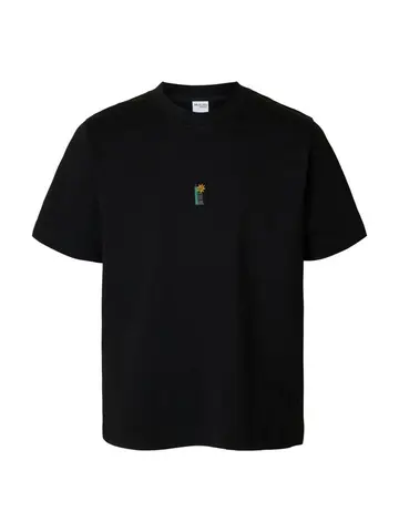 SELECTED SLHPETE LICENSE SS O-NECK TEE Sort