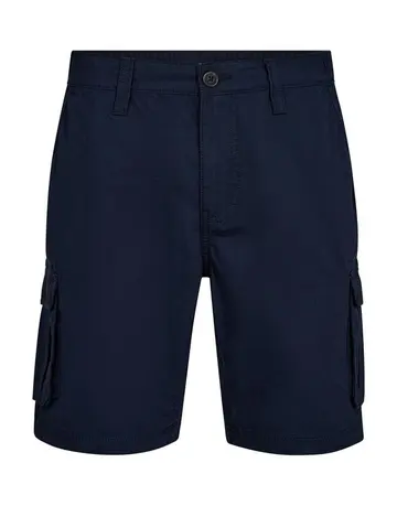 Black Blue Cargo shorts regular fitting 