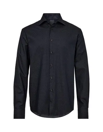 Garant Modern fit l/s shirt Navy