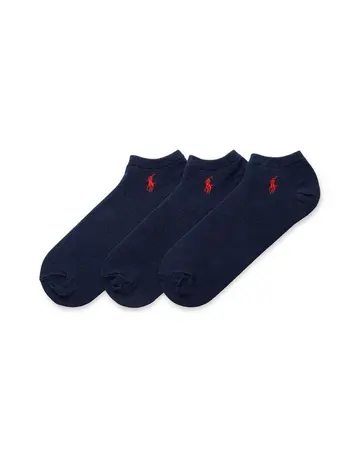 Ralph Lauren Low-Cut Cotton Sock 3-Pack 