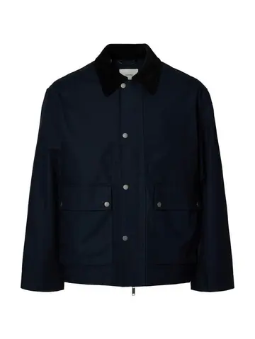 SELECTED SLHKYLE COTTON JKT NOOS Blå