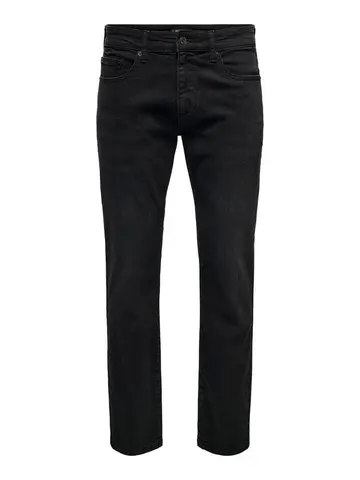 Only & Sons ONSWEFT REGULAR BLACK 8638 MAT DNM Sort