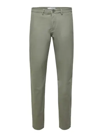 SELECTED SLH175-SLIM NEW MILES FLEX PANTS W Grå
