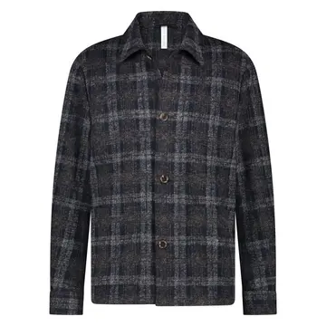Born With Appetite CURT SHIRT JACKET Navy