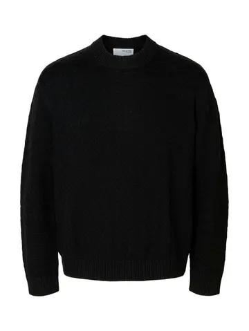 SELECTED SLHPHILIP LS KNIT RELAXED CREW NECK Sort