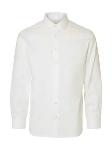 SELECTED SLHSLIM-LUX OXFORD SHIRT LS SPREAD 