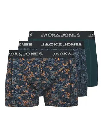 Jack & Jones JACMAXWELL TRUNKS 3 PACK SN Blå