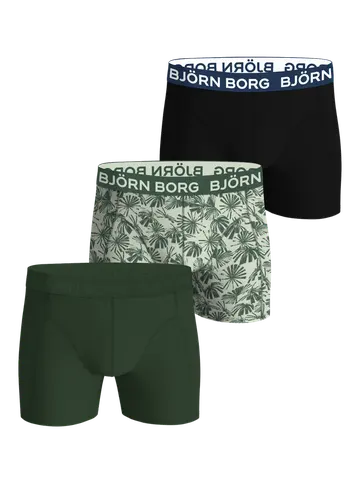 Björn Borg COTTON STRETCH BOXER 3p, MULTIPACK 6 Multi