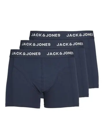 Jack & Jones JACANTHONY TRUNKS 3 PACK BLUE Blå