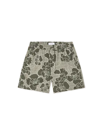 Les Deux Charlie Poppy AOP Shorts 