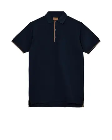 Mos Mosh MMGHarvey Polo Ss Tee Navy
