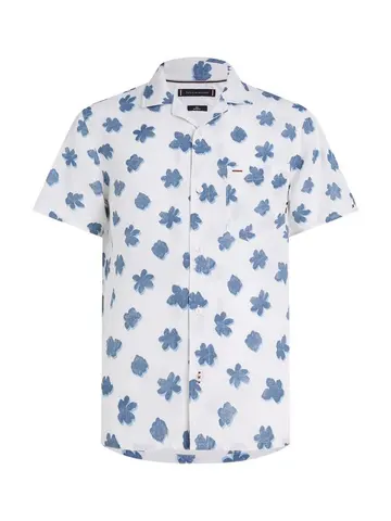Tommy Hilfiger MONO FLOWER RF SHIRT S/S 