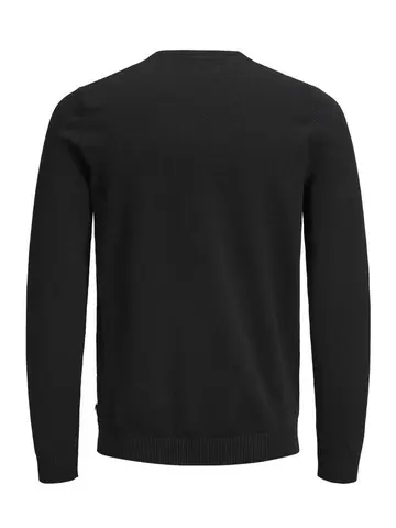 Jack & Jones JJEBASIC KNIT CREW NECK NOOS Sort