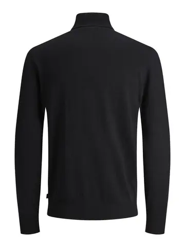 Jack & Jones JJEEMIL KNIT ROLL NECK NOOS Sort