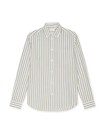 Les Deux Stripe Poplin Shirt 