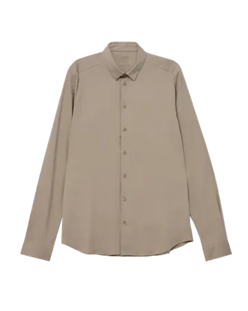 Mos Mosh MMGMarco Crunch Jersey Shirt lysbrun