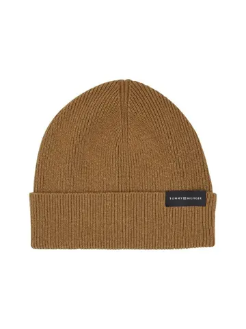 Tommy Hilfiger UPTOWN WOOL BEANIE Brun