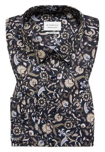 ETERNA shirt 1288 E171 Blå
