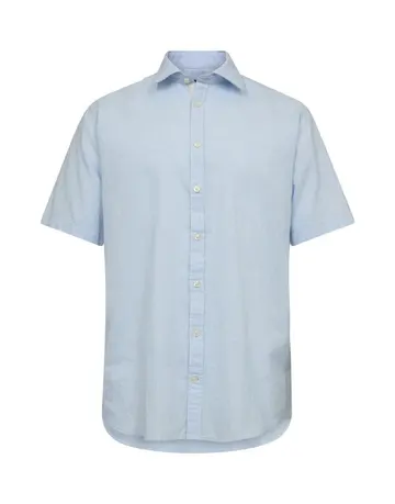 Garant Modern fit s/s shirt Lysblå
